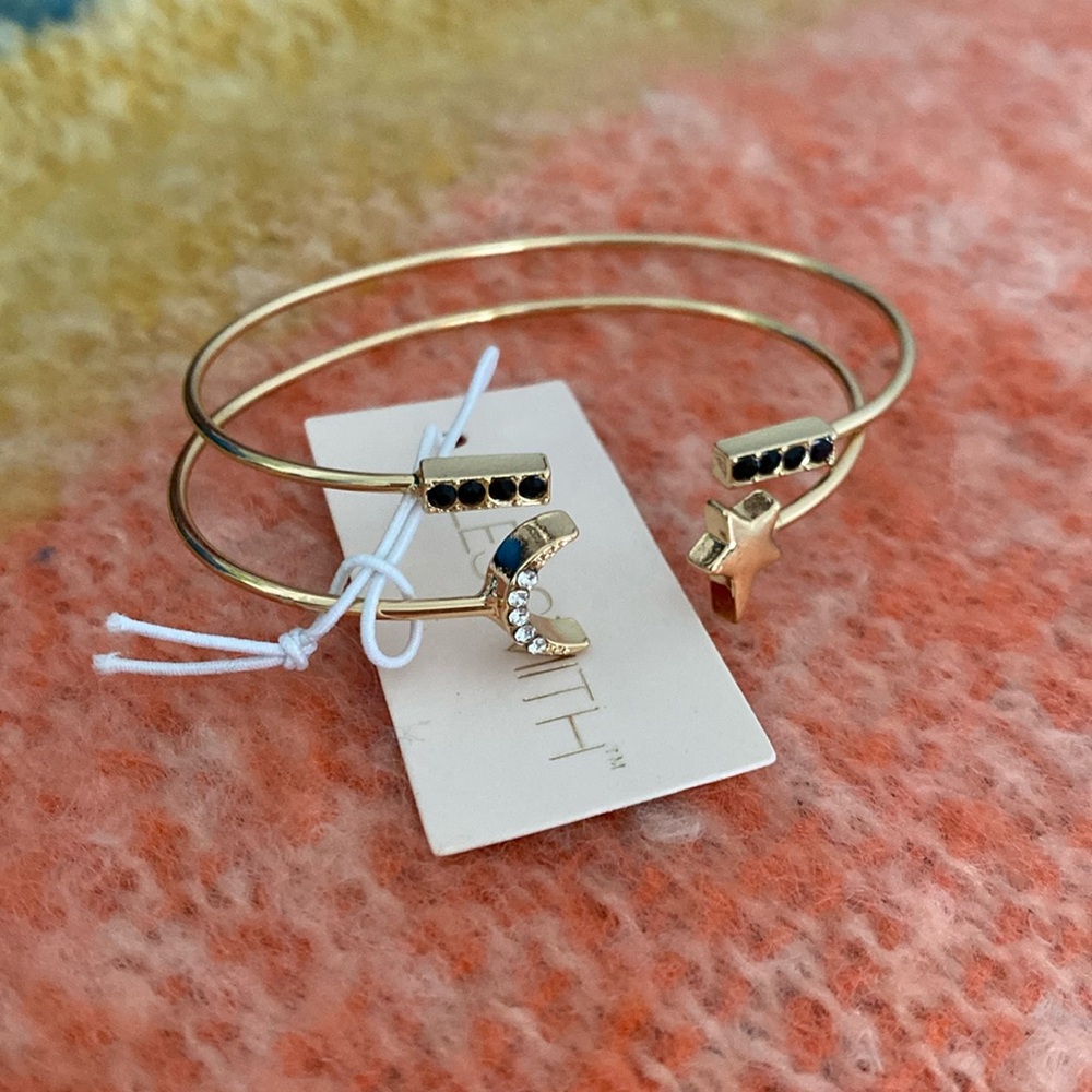 NEW Jules Smith Cosmic Cuff Bracelet Set